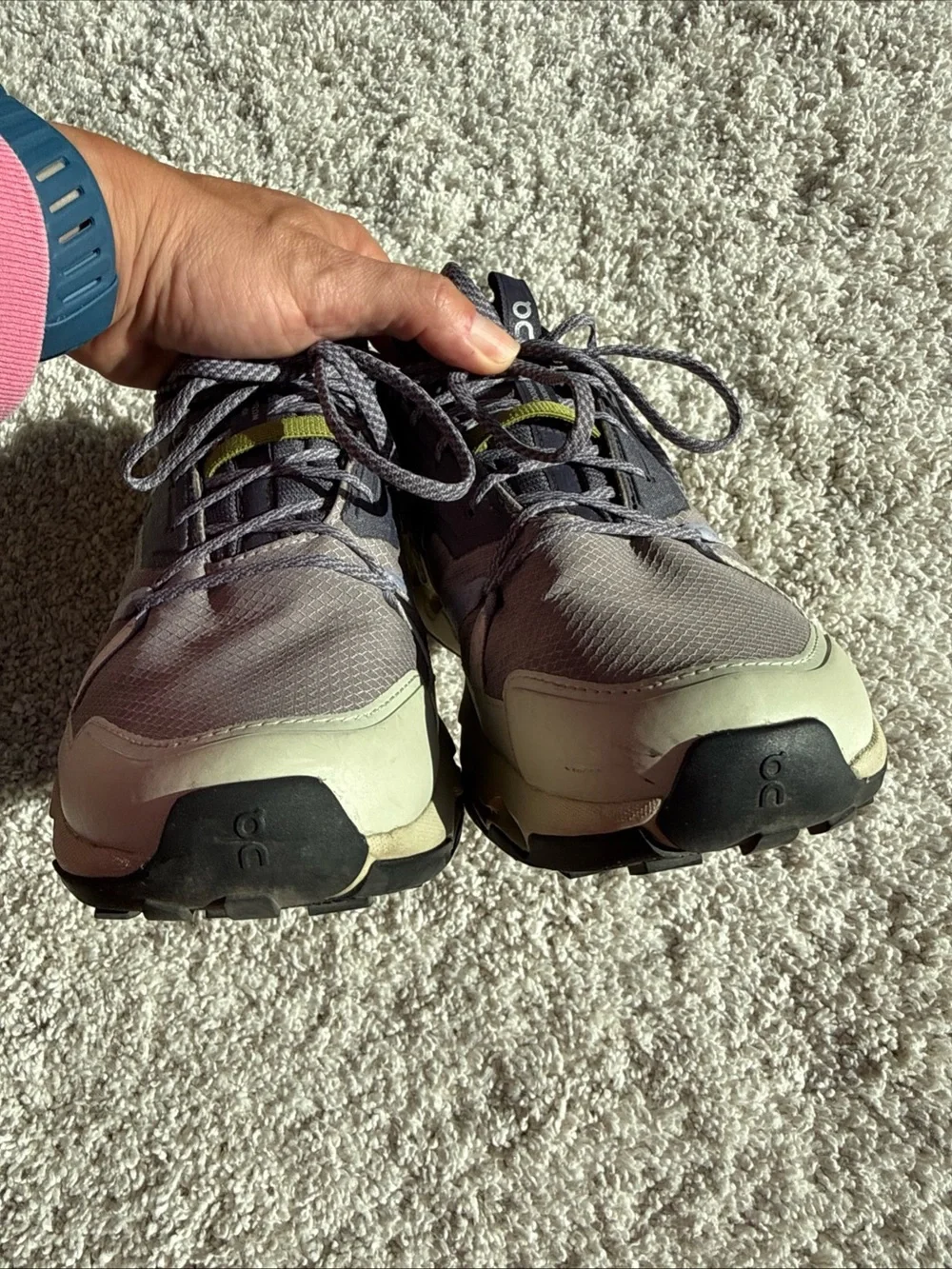 On Cloudhorizon WP Women's Size 10 Midnight/Glacier Running Shoes - Picture 6 of 8